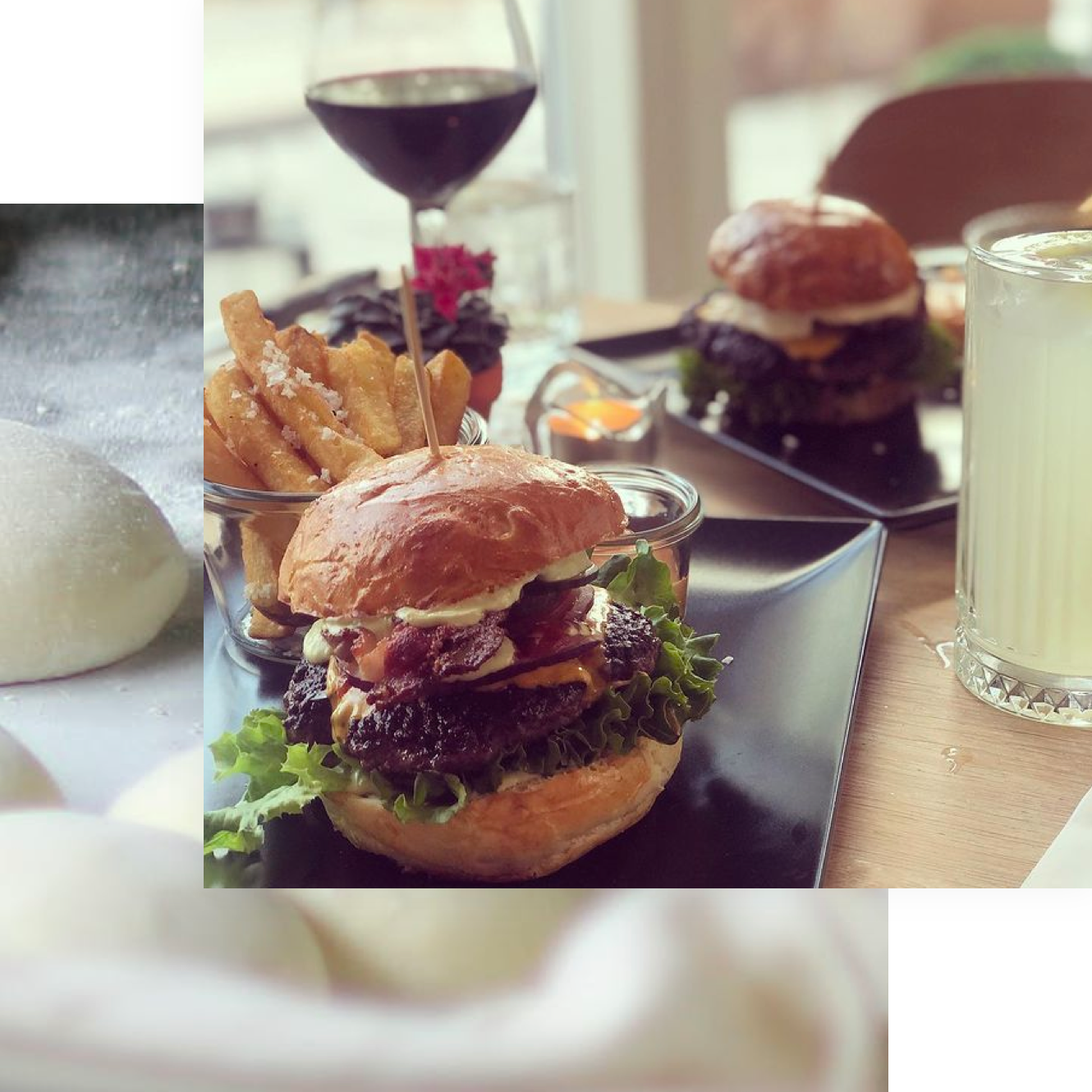 hjemmelavet burger